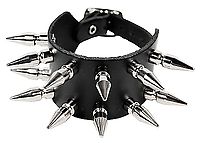 Lederarmband - 2 R. 2,5 cm Killernieten m. Schrauben