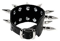 Lederarmband - 2 R. 2,5 cm Killernieten m. Schrauben