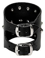 Lederarmband / Spitznieten