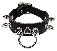 Lederarmband / 1 R. Killernieten mit Ring