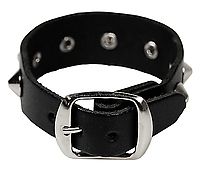 Lederarmband / 1 R. Spitznieten