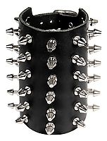 Lederarmband / 6 R. Killernieten