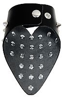 Kunstlederarmband / Spitznieten