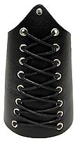 Armmanschette aus Leder mit Schnürung