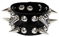 Kunstlederarmband / Killer & Spitznieten