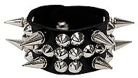 Kunstlederarmband / Killer & Spitznieten