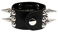 Kunstlederarmband / Killer & Spitznieten