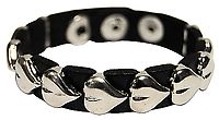 Kunstlederarmband / Herze
