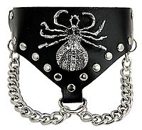 Lederarmband - Spinne