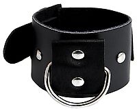 Kunstlederarmband - Ring