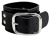 Kunstlederarmband - Ring