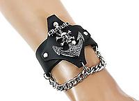 Armband - Anker & Totenkopf