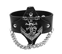 Armband - Anker & Totenkopf