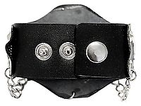 Lederarmband / Totenköpfe