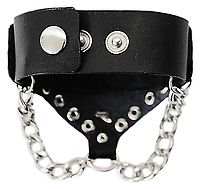 Lederarmband - Totenkopf Kreuz