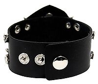Lederarmband - Totenkopf Schmetterling