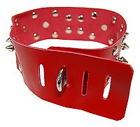 Lederhalsband - Killernieten
