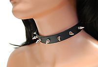 Lederhalsband / Killernieten