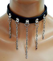 Lederhalsband - Ketten