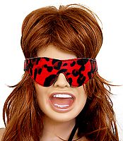 Leopardenmuster - Rot