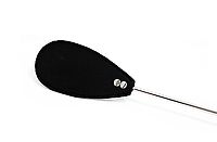 Edelstahlgerte mit Lederschlag II