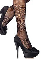 Antique Striped Lace Pantyhose