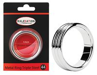 MALESATION Metall Cockring tripple 