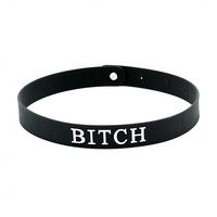 Zierhalsband 'Bitch'