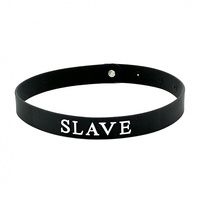 Zierhalsband 'Slave'