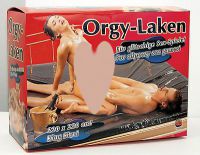 Orgy-Spannbettlaken schwarz