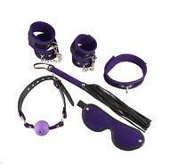 Soft bondage Anfänger Set lila (6-teilig)