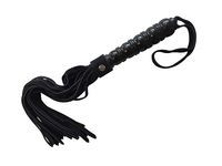 Schwarzer Wildleder Flogger