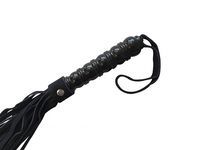 Schwarzer Wildleder Flogger
