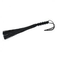 Silicone Peitsche 38 cm schwarz