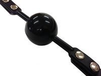 Ball-Knebel in Schwarz