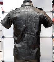 Leder Herrenhemd klassisch