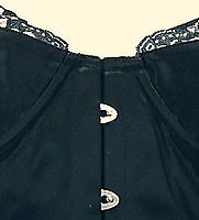 Korsett mit ganzen Schalen