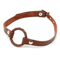 Leder-Ringknebel Retro