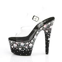 Plateau High Heels ADORE-708ROSE schwarz