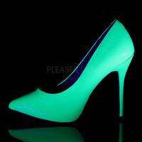 High Heels Pumps Lack grün AMUSE-20