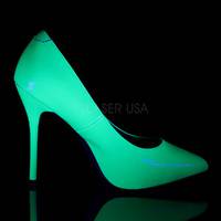 High Heels Pumps Lack grün AMUSE-20