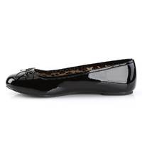Ballerinas ANNA-01 Lack schwarz