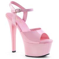 Plateau Sandalette ASPIRE-609 Lack babyrosa