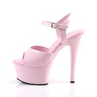 Plateau Sandalette ASPIRE-609 Lack babyrosa