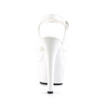 Plateau Sandalette ASPIRE-609 Lack weiß