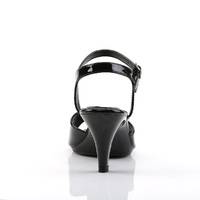 Klassische Lack Sandalette BELLE-309 schwarz