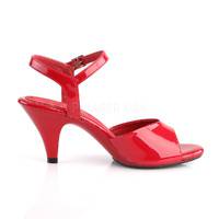 Klassische Lack Sandalette BELLE-309 rot