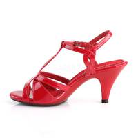 T-Strap Sandalette BELLE-322 Lack rot
