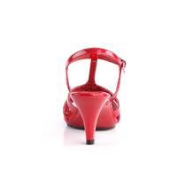 T-Strap Sandalette BELLE-322 Lack rot