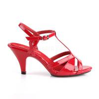 T-Strap Sandalette BELLE-322 Lack rot